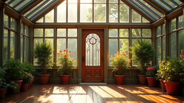 Verrière avec porte : apportez du style et de la luminosité à votre intérieur